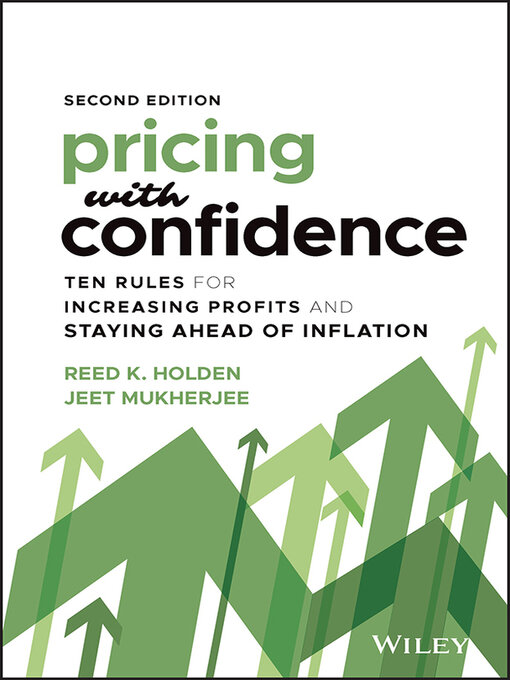 Title details for Pricing with Confidence by Reed K. Holden - Available